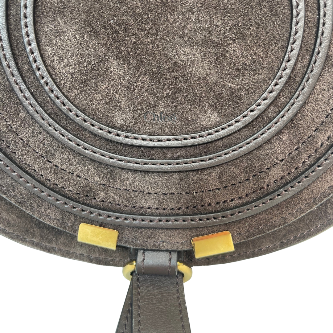 Chloé Marcie Small Saddle Shoulder Bag