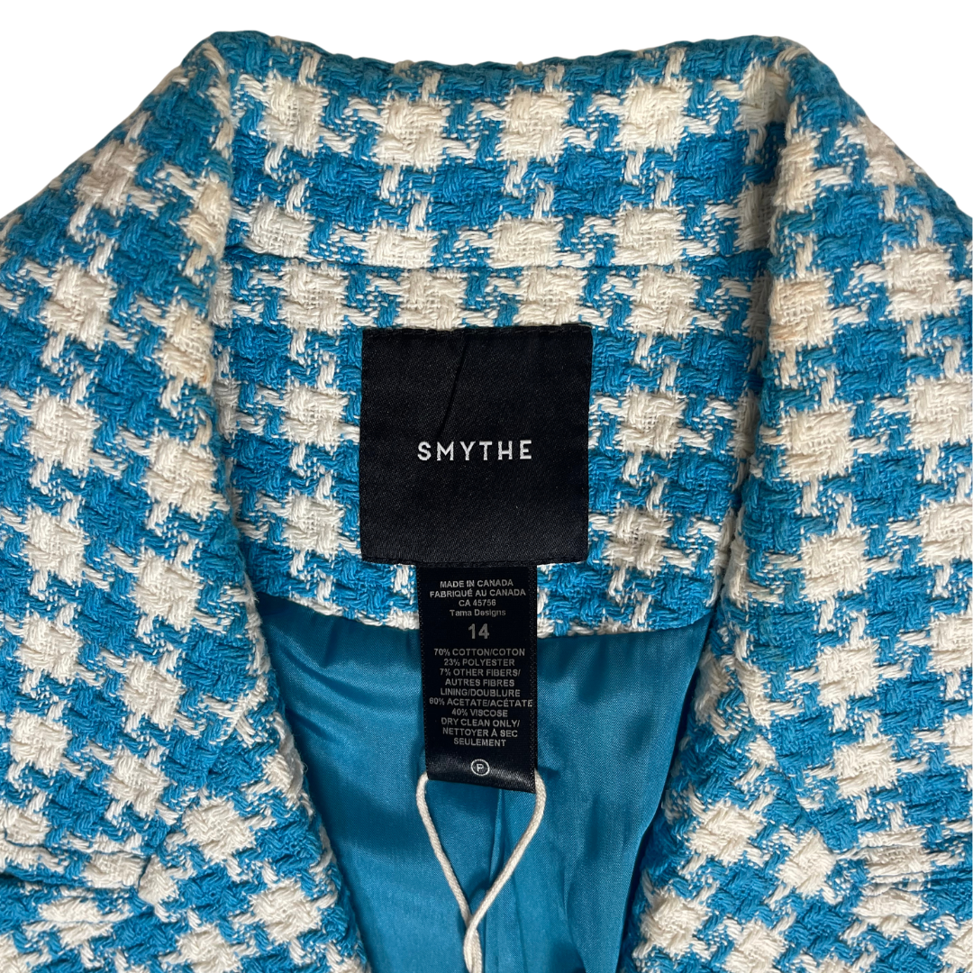 Smythe Birkin Houndstooth Blazer