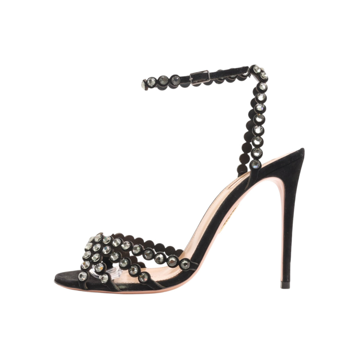 Aquazzura Tequila 105 Suede Sandals (Size 8.5)