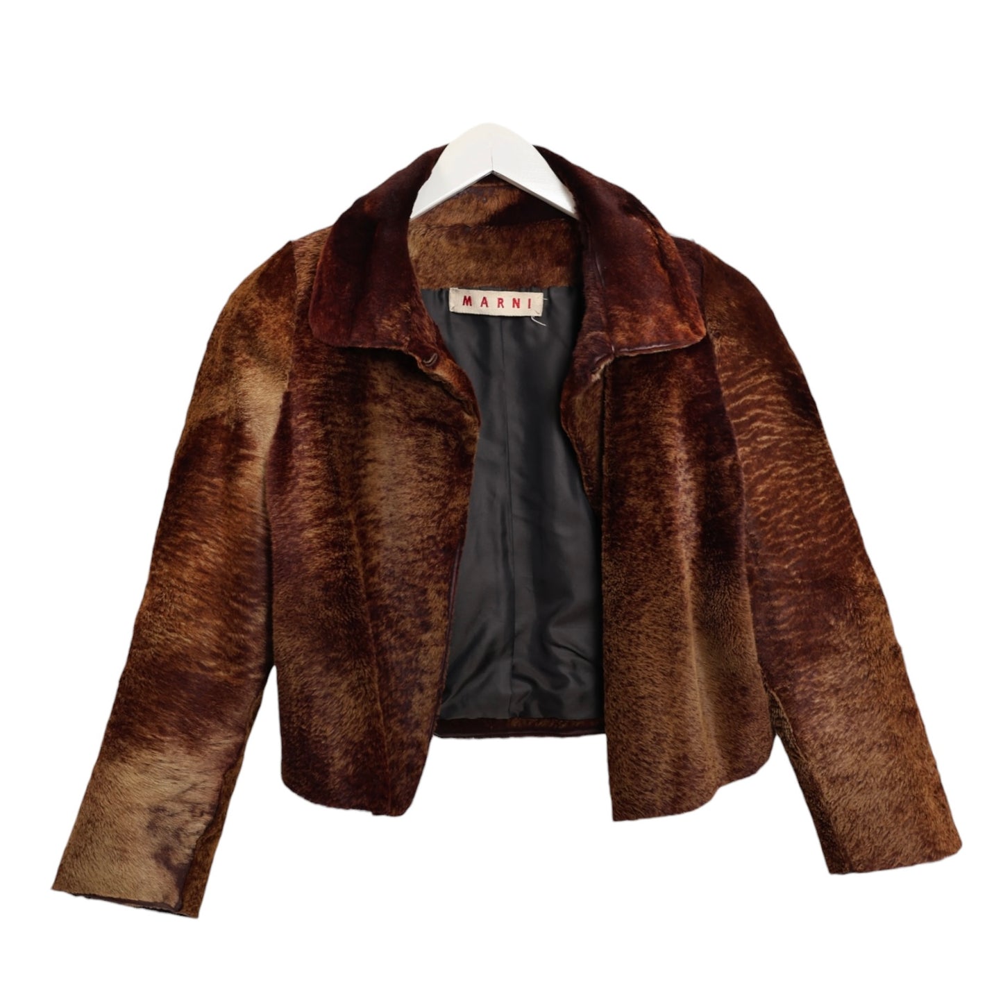 Marni Vintage Kidskin Fur Jacket - Size 40