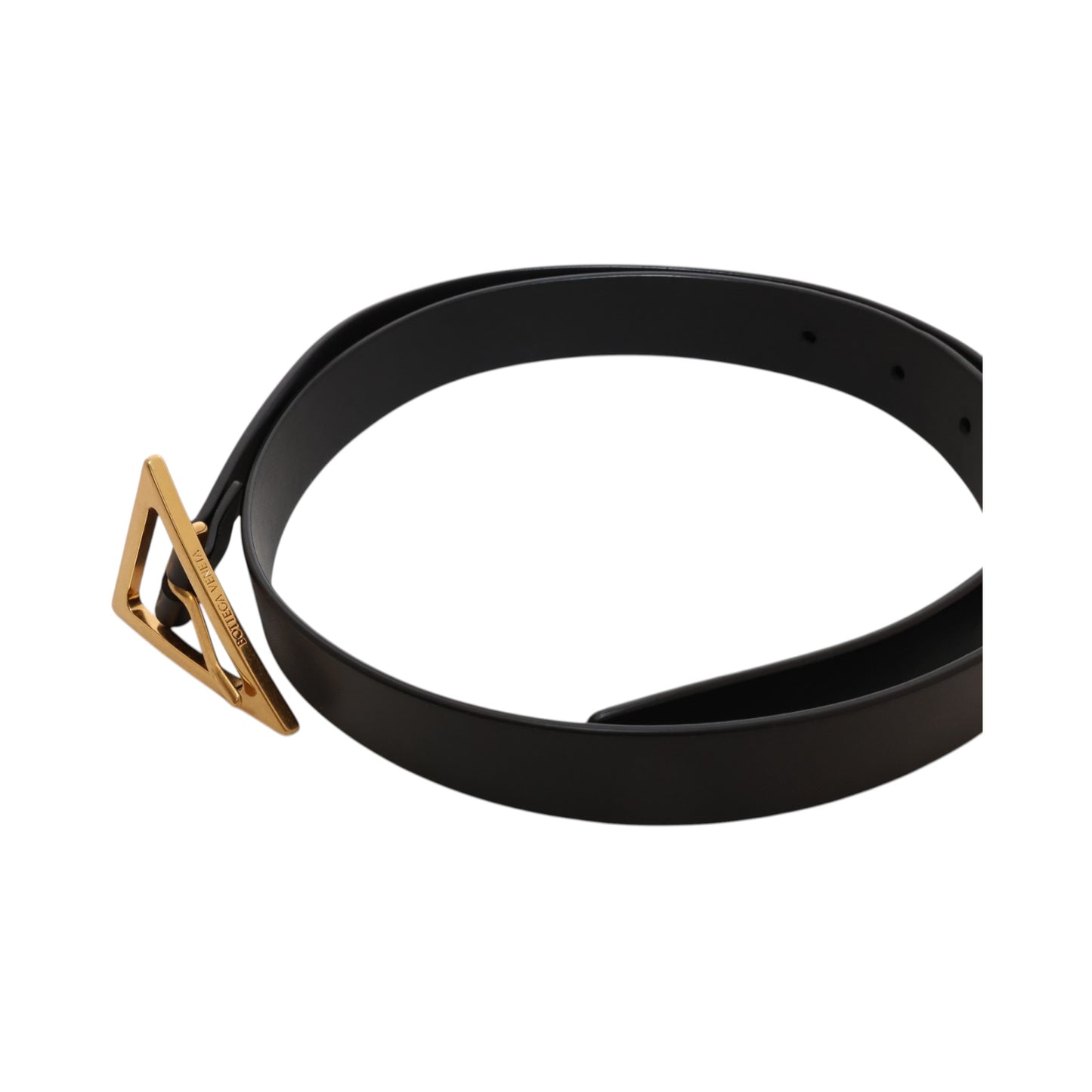 Bottega Veneta Leather Triangle Small Belt