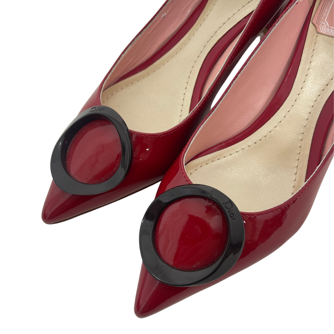 Christian Dior Patent Pumps