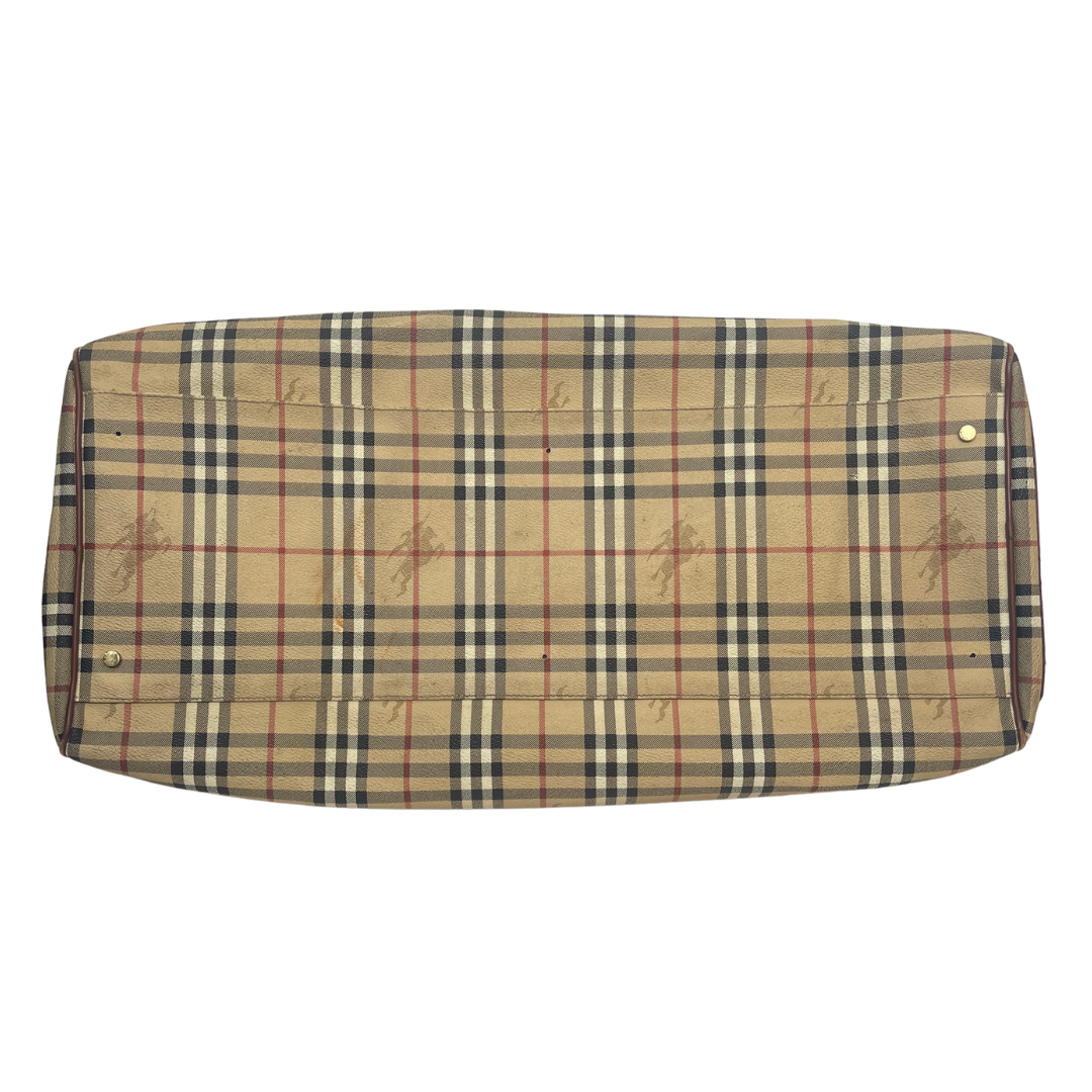 Burberry Haymarket Check Weekender Bag