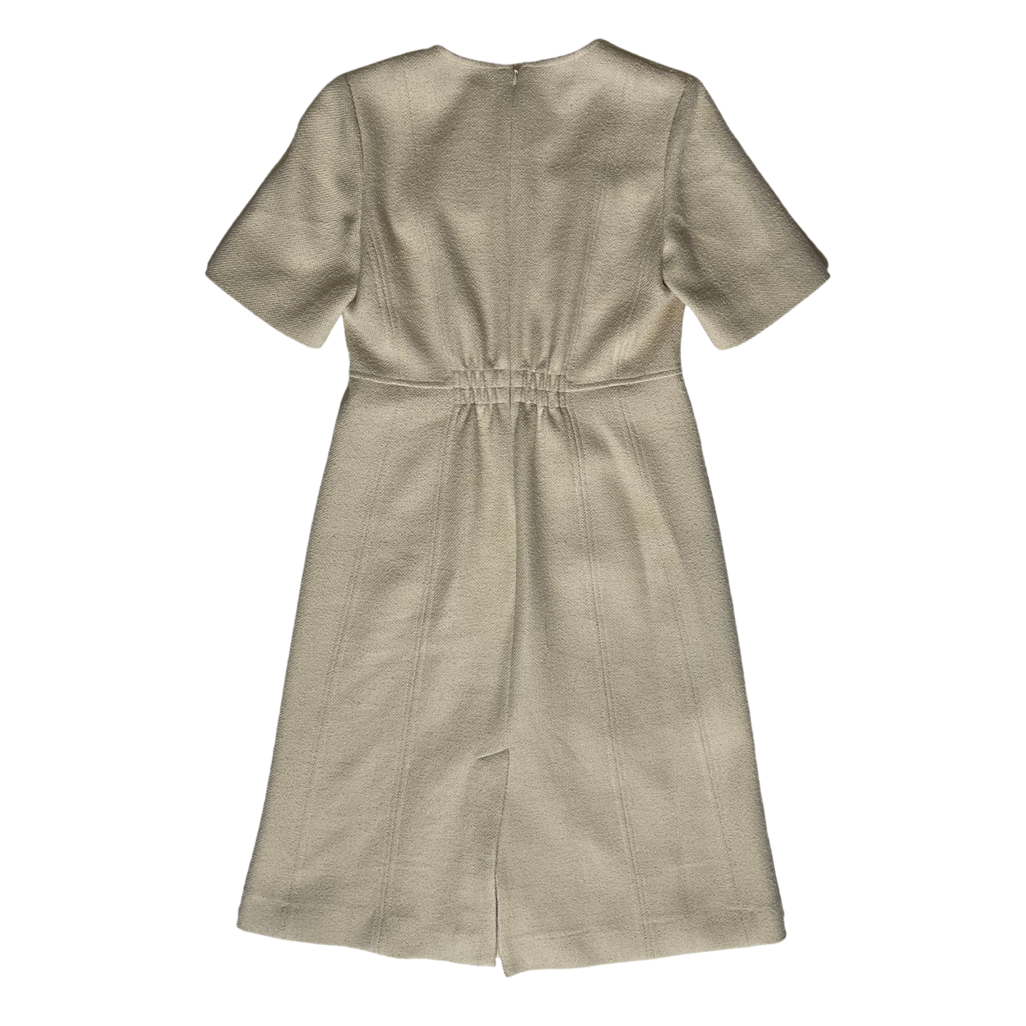 ME + EM Tweed Button Front Midi Dress