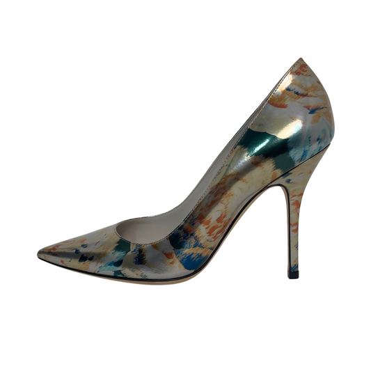 Christian Dior Cherie Metallic Pumps