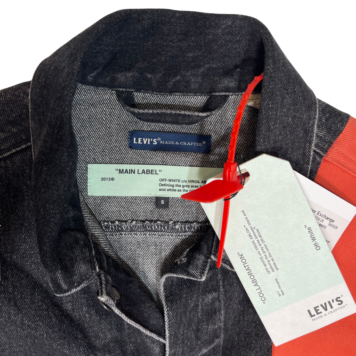 Off-White x Levi's Split Reconstructed Denim Jacket