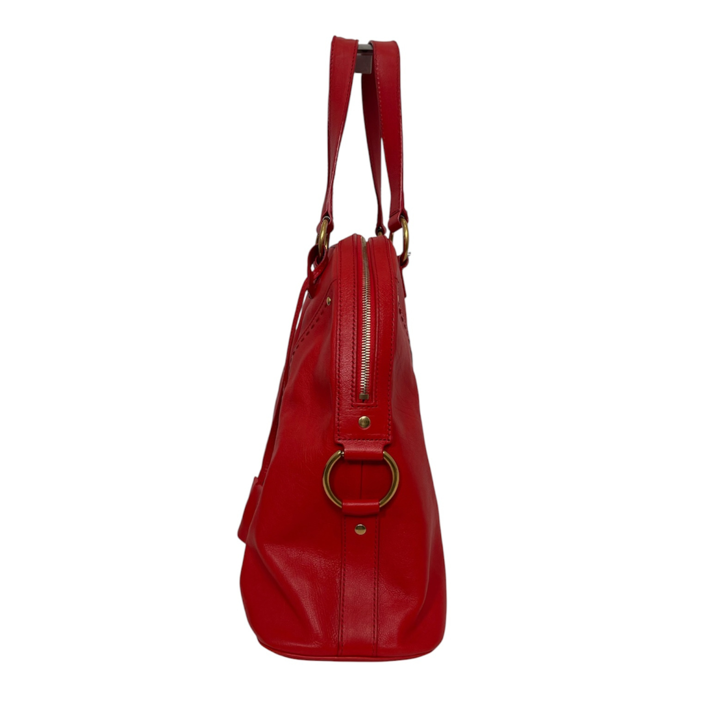 Yves Saint Laurent Vintage Muse Leather Bowler Bag