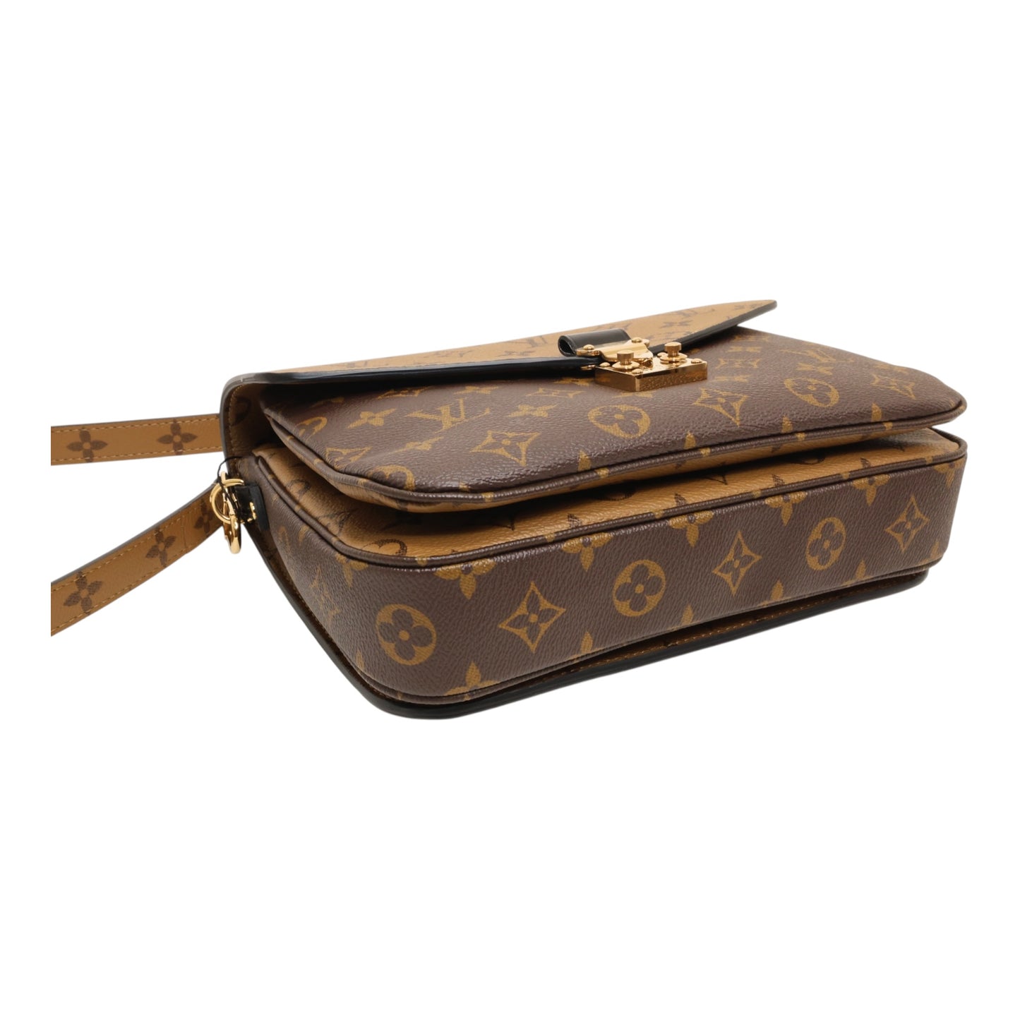 Louis Vuitton Reverse Monogram Pochette Metis Bag w/ Strap