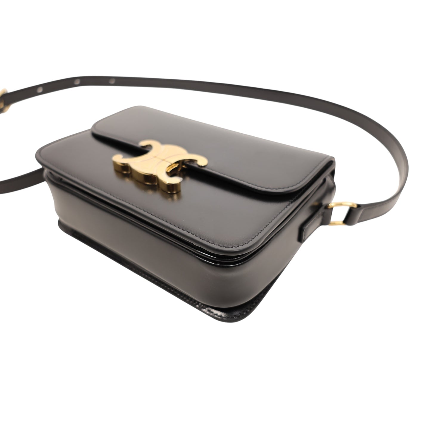 Celine Teen Triomphe Bag in Shiny Calfskin