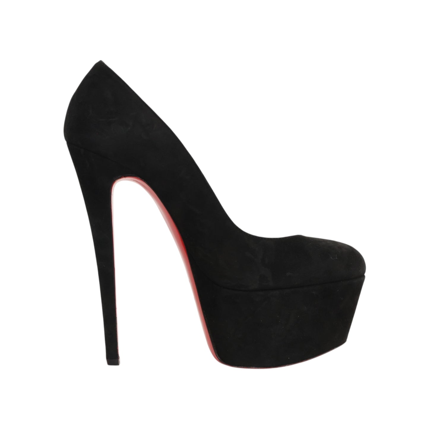 Christian Louboutin Suede Victoria 160 Platform Pumps (Size 38)