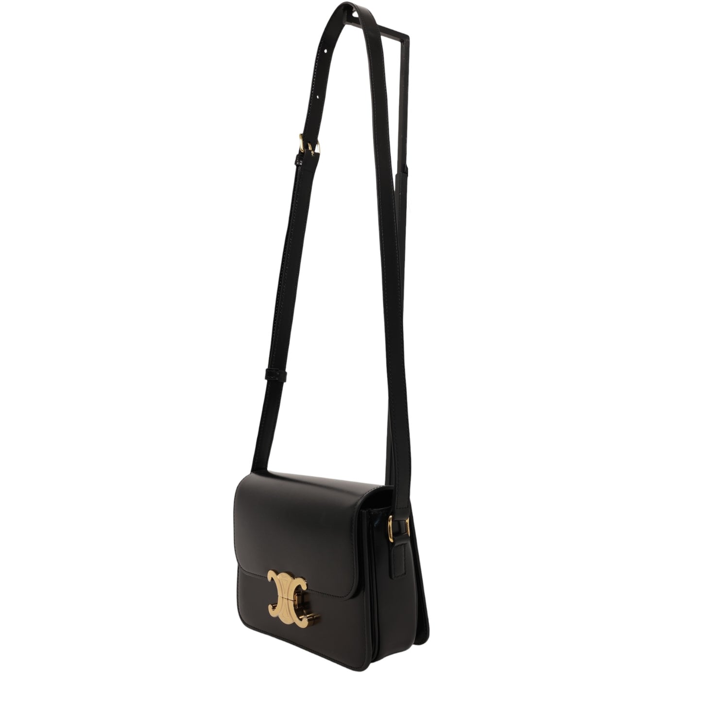 Celine Teen Triomphe Bag in Shiny Calfskin