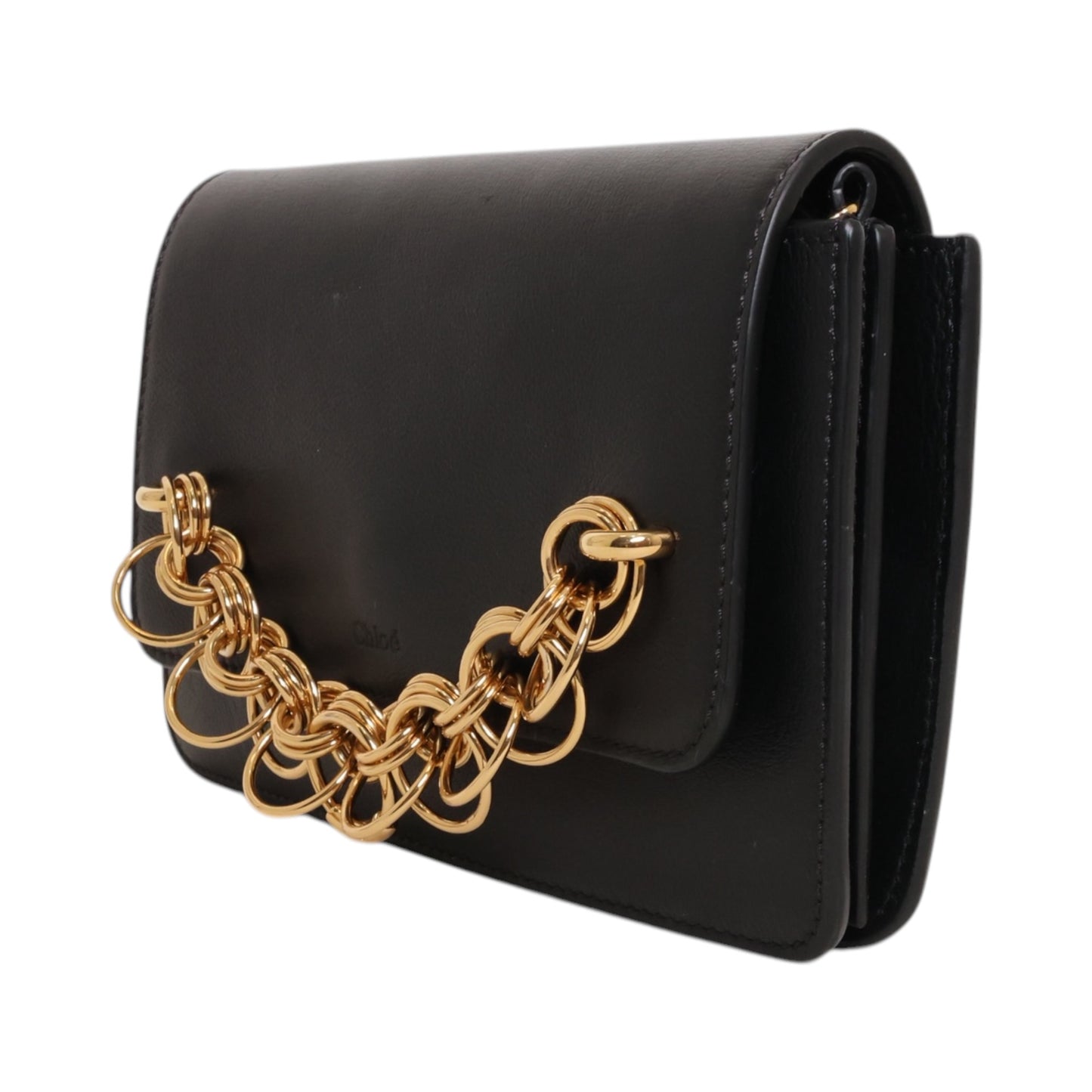 Chloé Drew Bijou Leather Small Clutch/Crossbody Bag