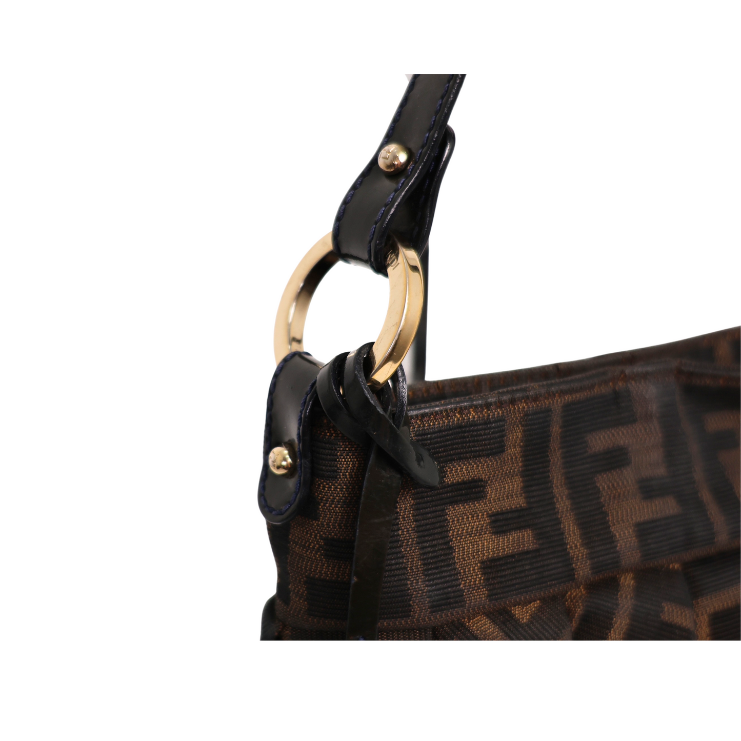 Fendi Zucca FF Chef Mini Vintage Shoulder Bag
