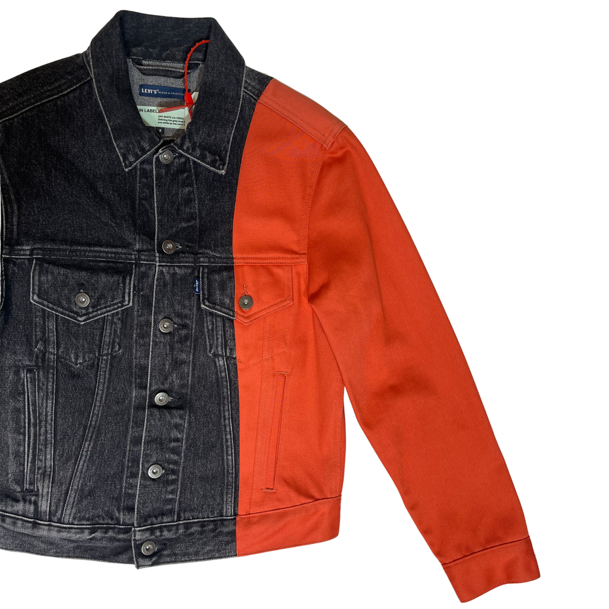 Off-White x Levi's Split Reconstructed Denim Jacket