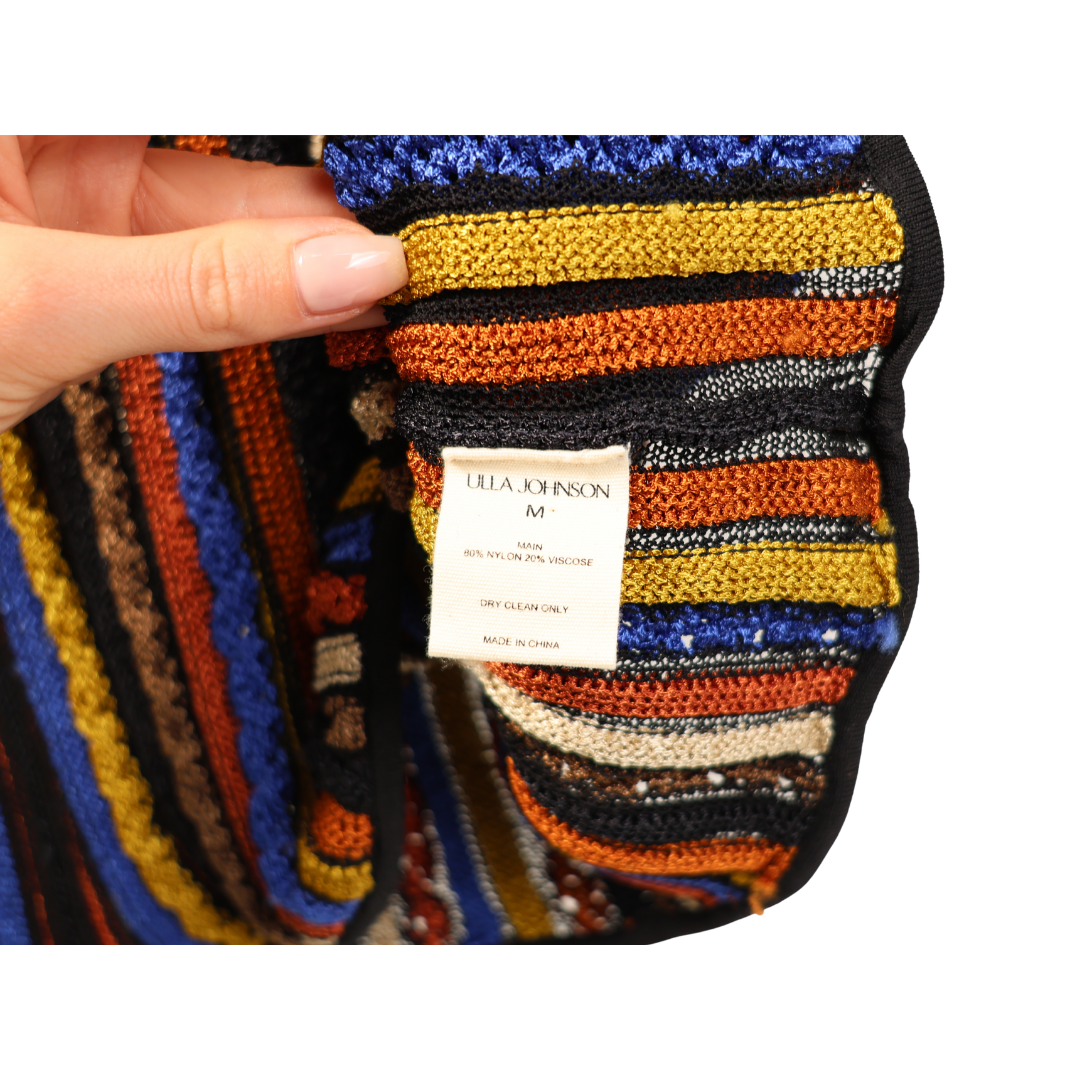 Ulla Johnson Ardith Stripe Jacquard Sweater