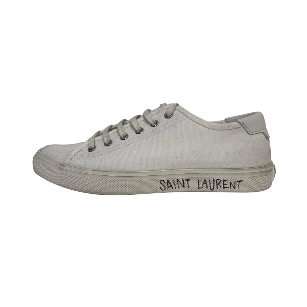 Saint Laurent Canvas Court Sneakers