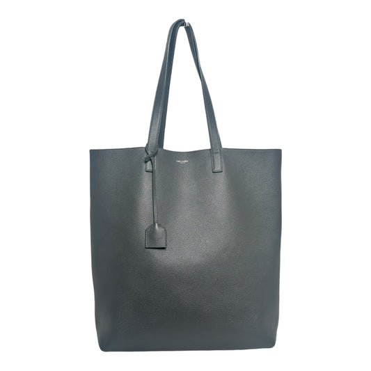 Saint Laurent North/South Leather Shopping Tote