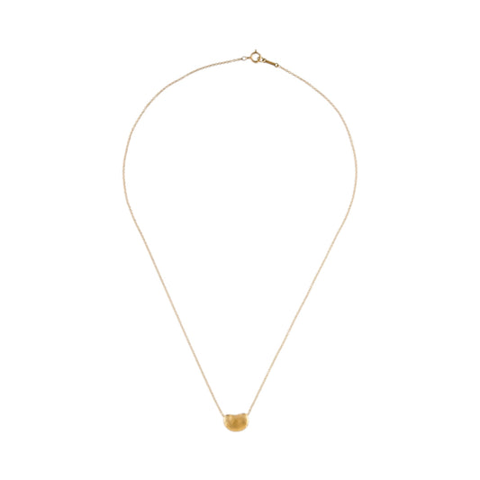 Tiffany & Co. 18K Bean Design Pendant Necklace