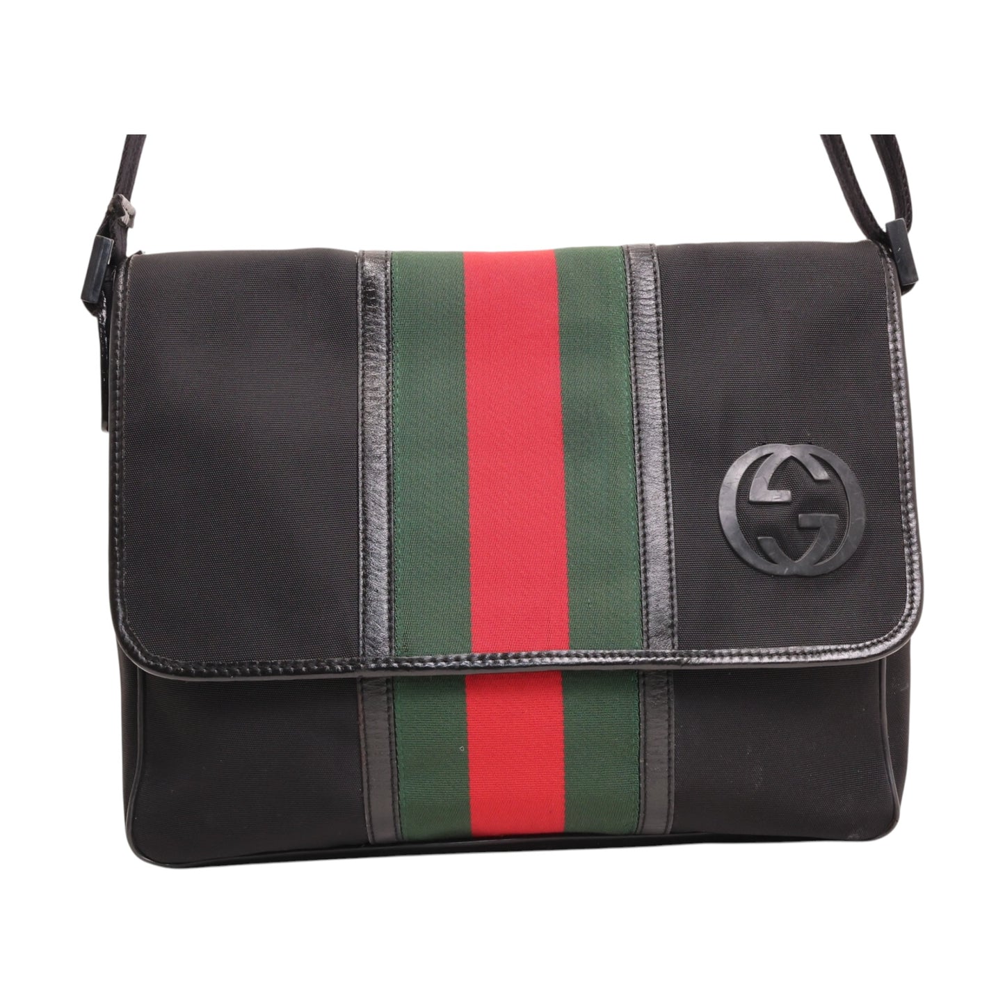Gucci GG Web Messenger Bag