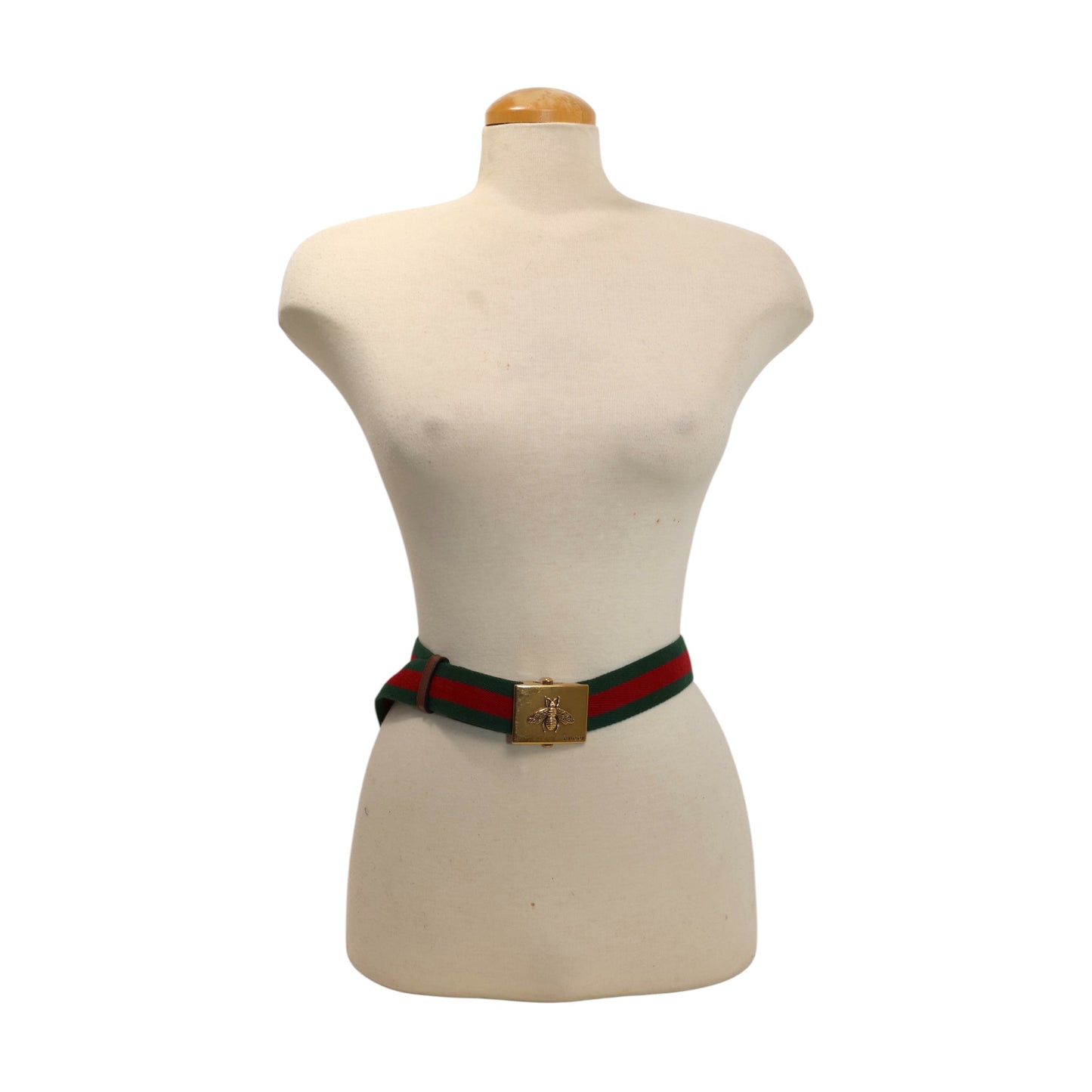 Gucci Canvas Web Bee Belt