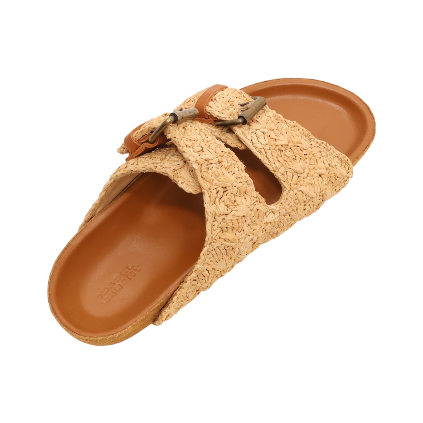 Isabel Marant Lennyo Raffia Sandals (Size 37)