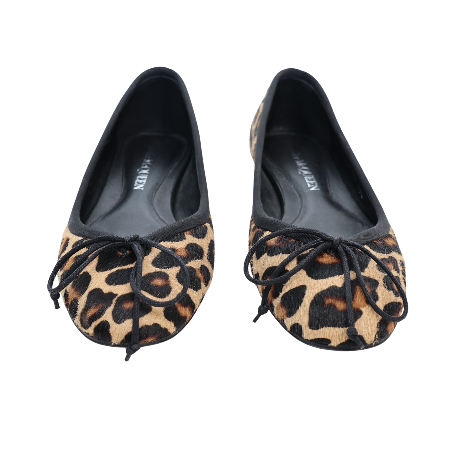 Alexander McQueen Armadillo Calf Hair Ballet Flat (Size 38.5)