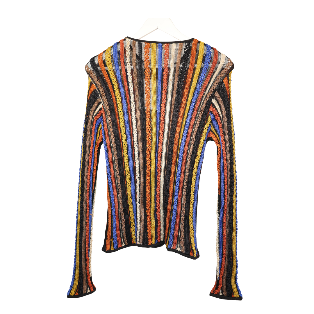 Ulla Johnson Ardith Stripe Jacquard Sweater
