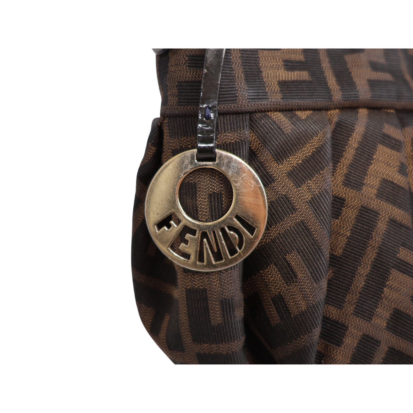 Fendi Zucca FF Chef Mini Vintage Shoulder Bag