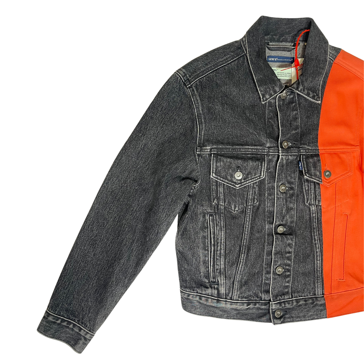 Off-White x Levi's Split Reconstructed Denim Jacket