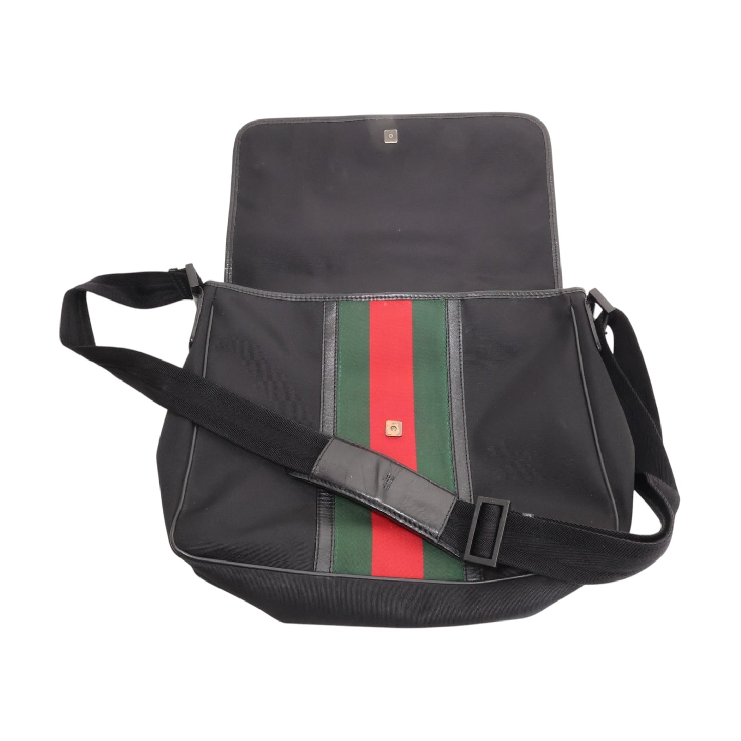 Gucci GG Web Messenger Bag
