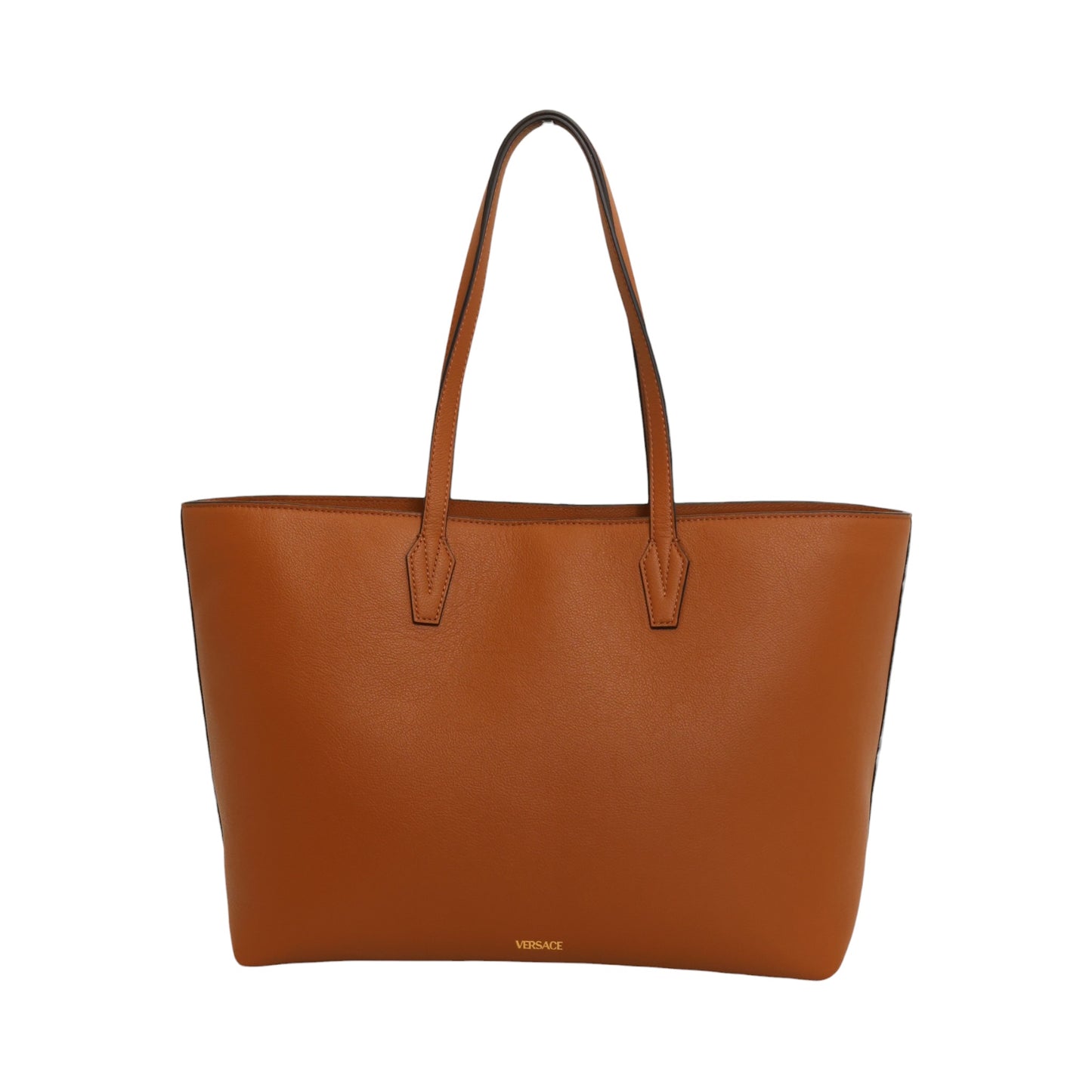 Versace Medusa Calf Leather Tote Bag