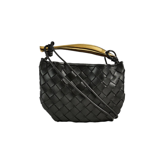Bottega Veneta Black Mini Sardine Bag