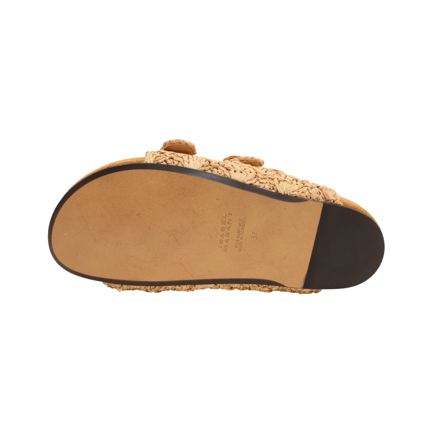 Isabel Marant Lennyo Raffia Sandals (Size 37)