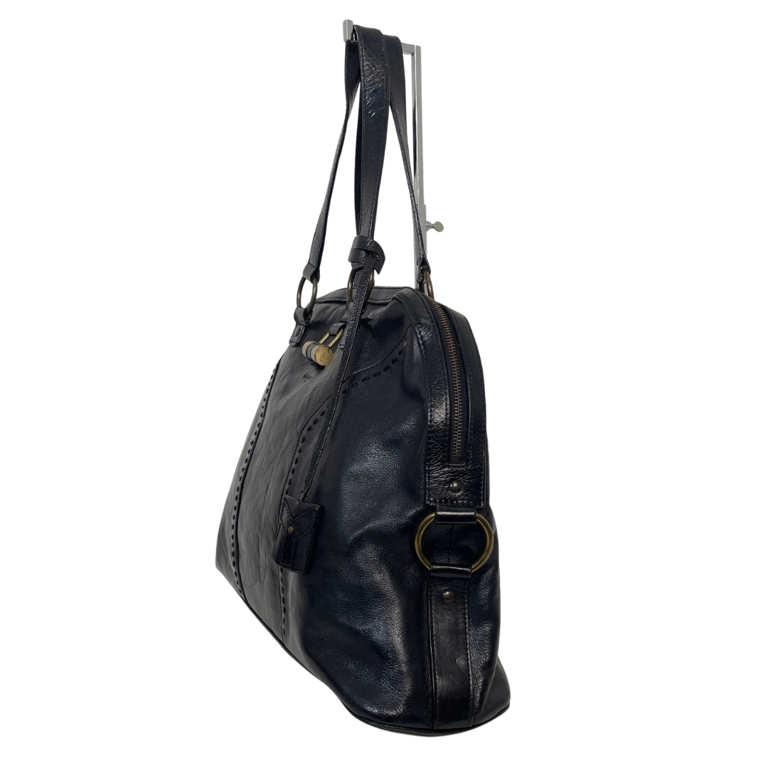 Yves Saint Laurent Vintage Muse Leather Bowler Bag