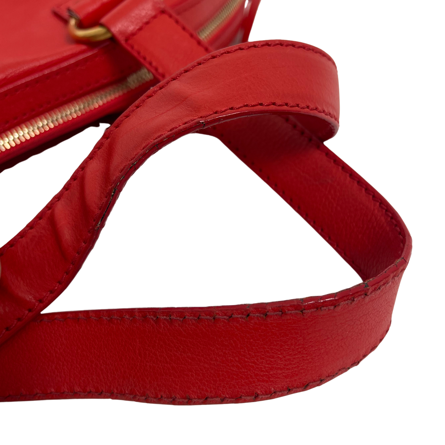 Yves Saint Laurent Vintage Muse Leather Bowler Bag