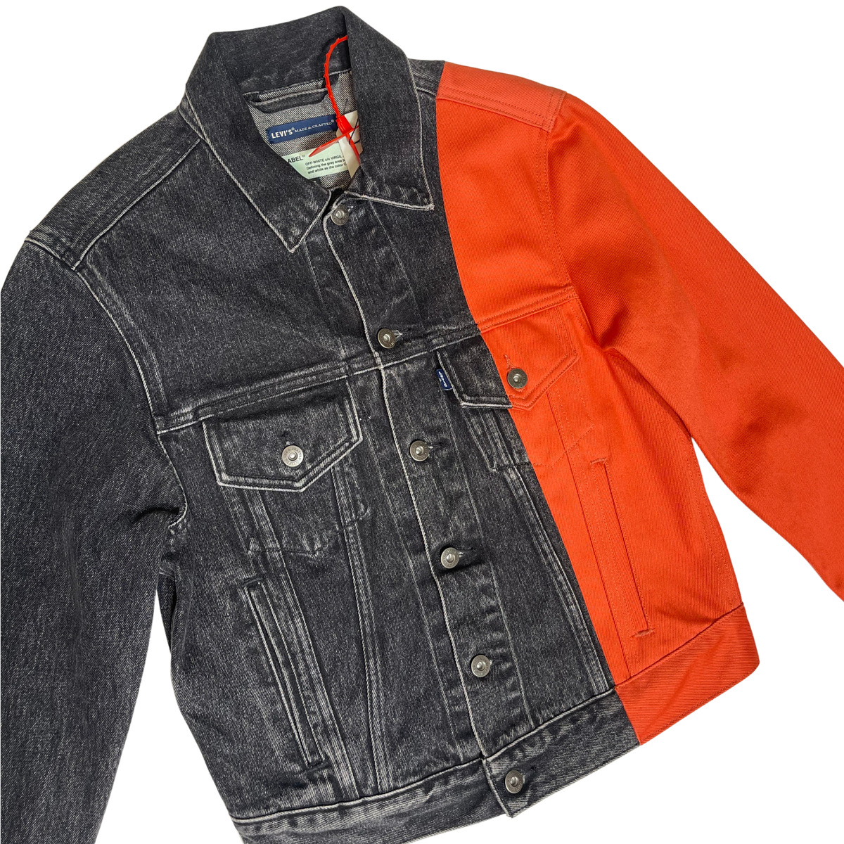Off-White x Levi's Split Reconstructed Denim Jacket