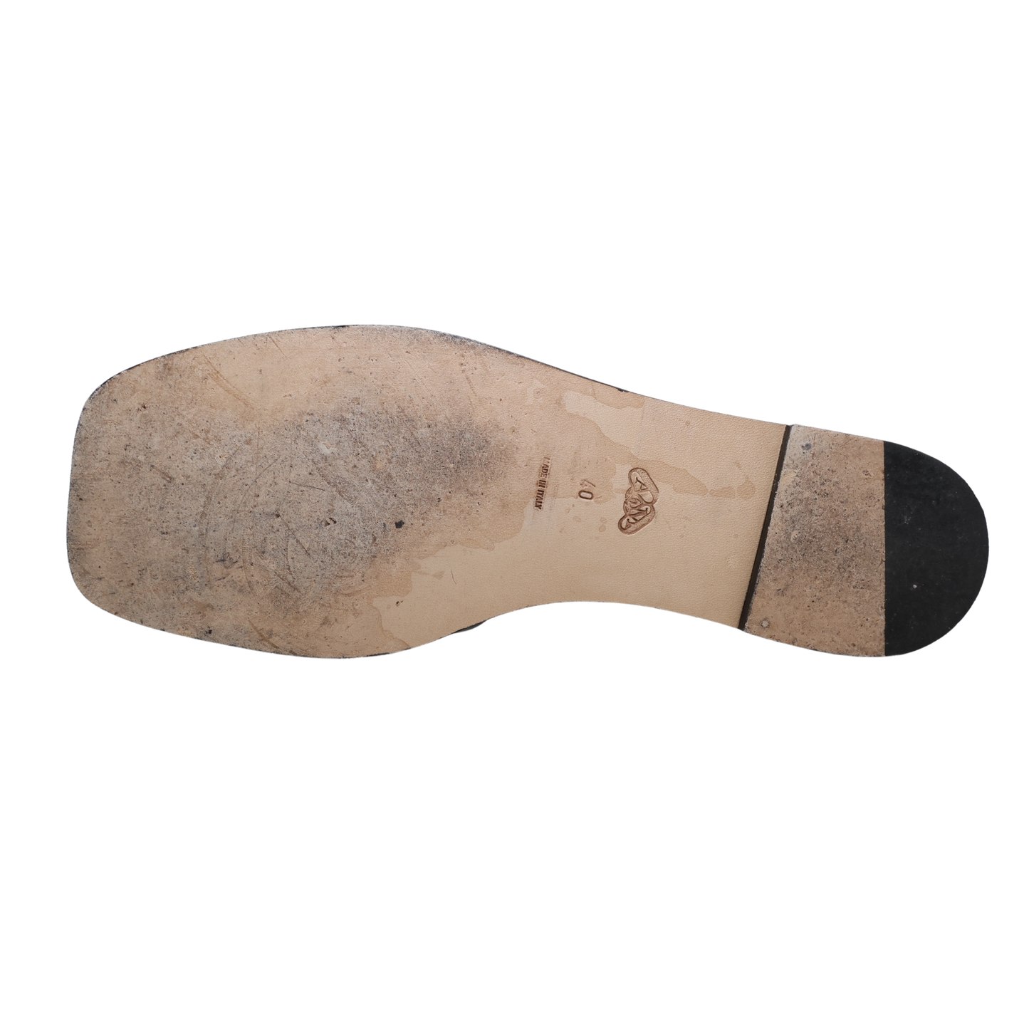 Alexander McQueen Embossed Logo Slides (Size 40)