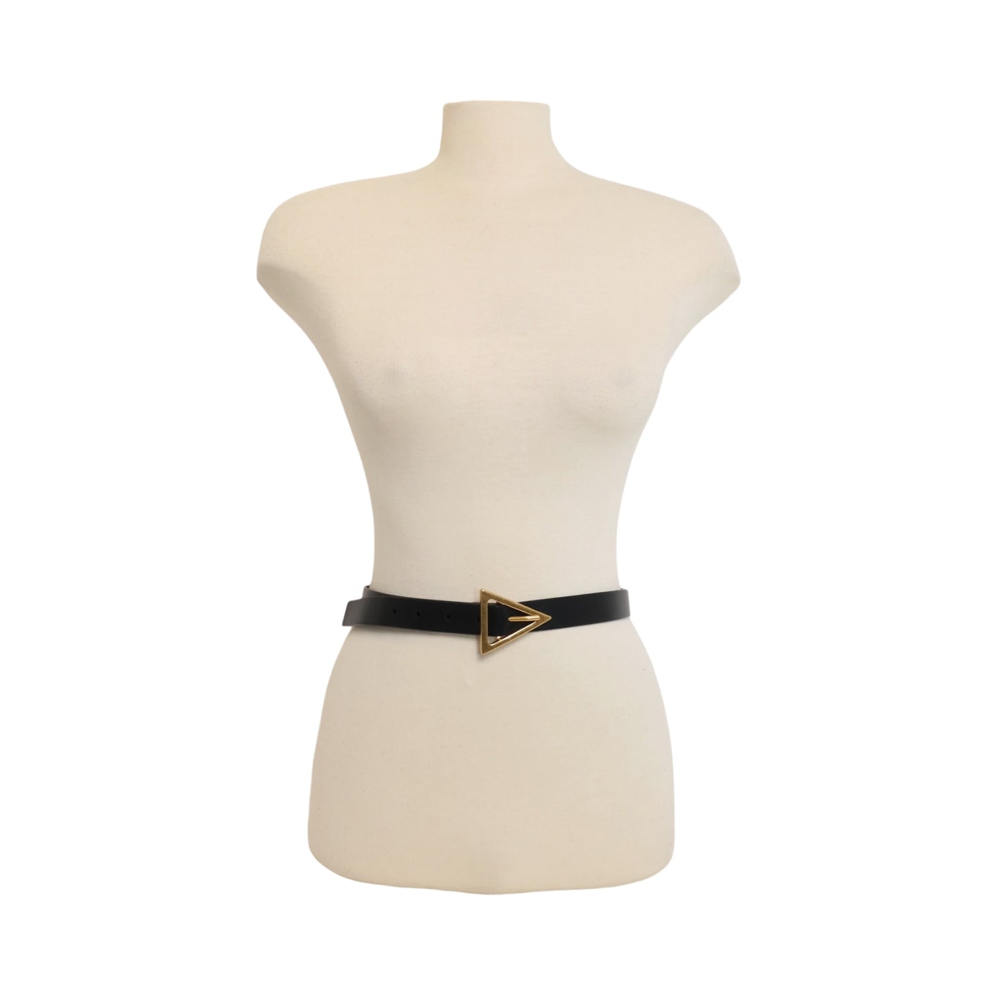 Bottega Veneta Leather Triangle Small Belt