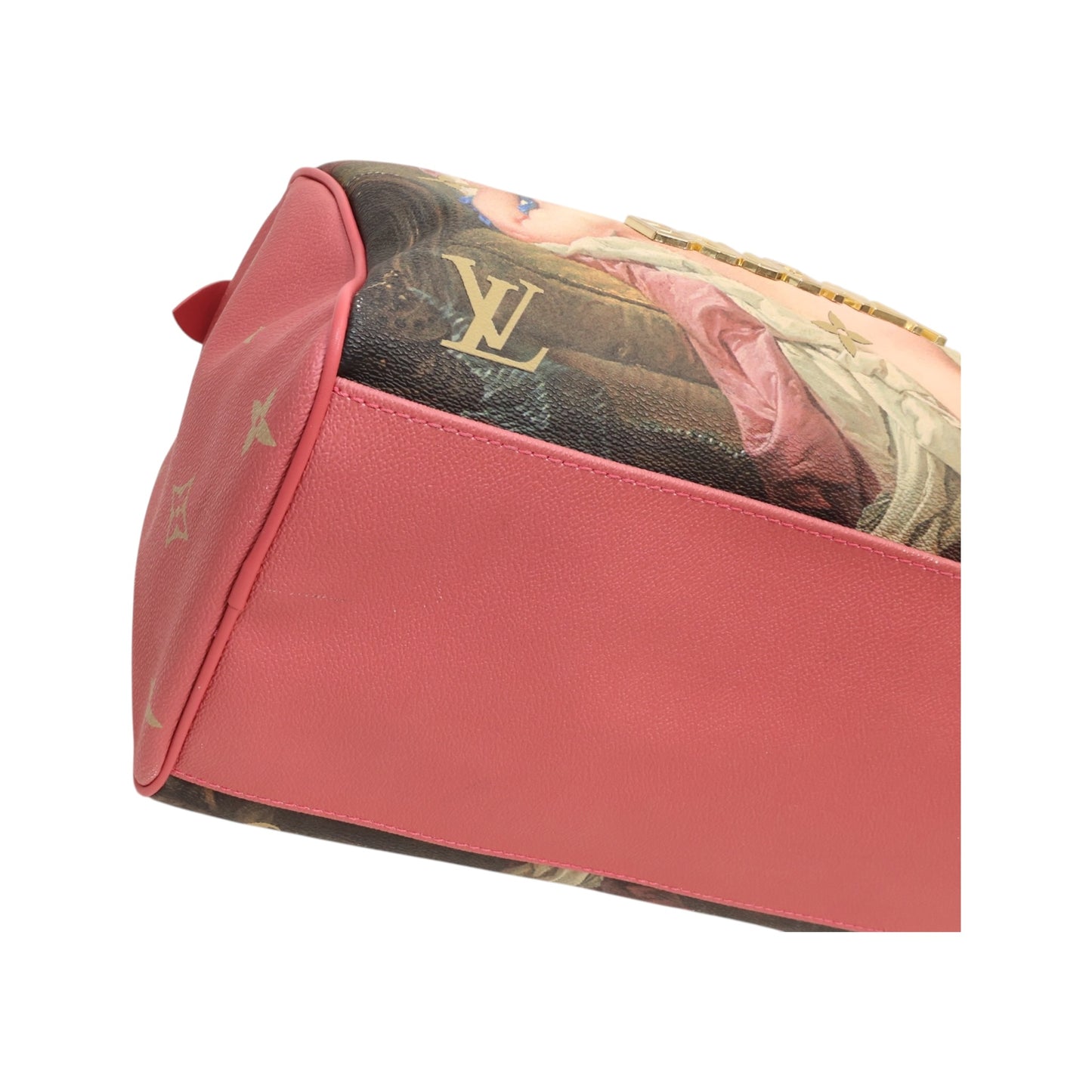 Louis Vuitton Monogram Speedy 30 Bag Masters Collection Boucher x Jeff Koons