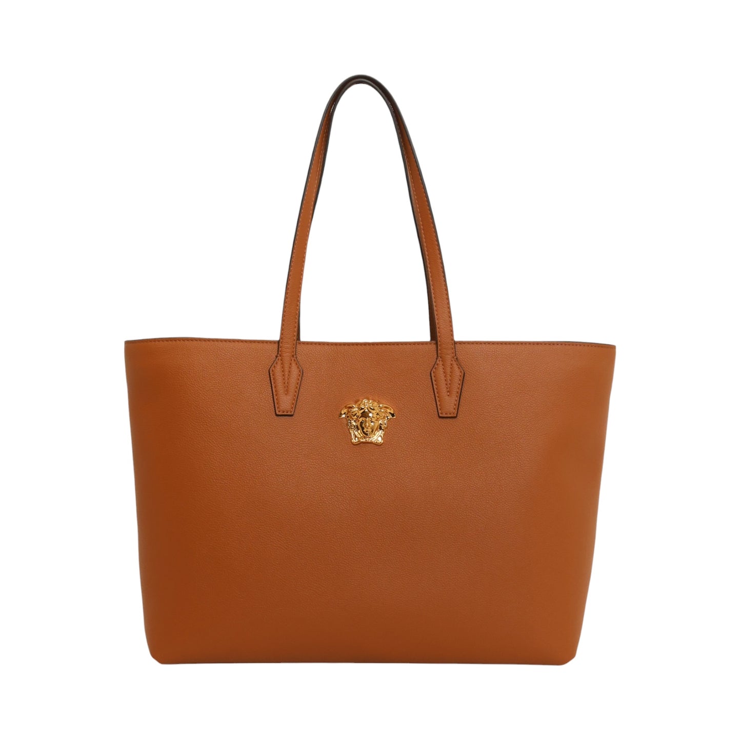 Versace Medusa Calf Leather Tote Bag