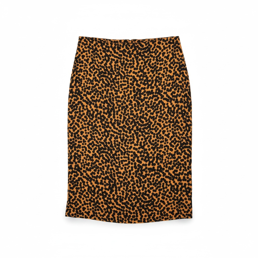 Diane Von Furstenberg Cheetah Print Knee-Length Skirt