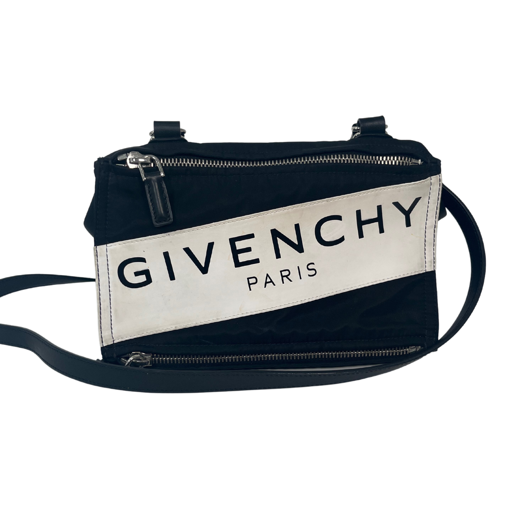 Givenchy Nylon Logo Small Pandora Bag