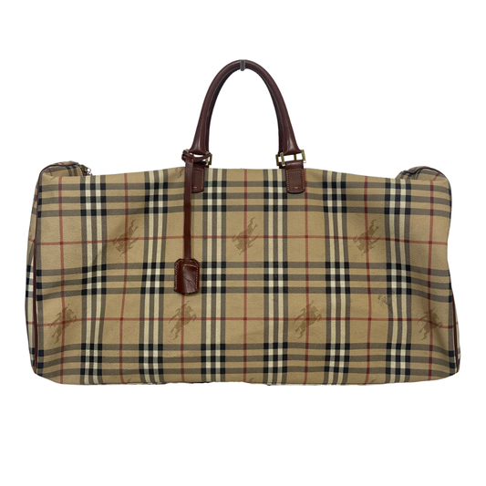 Burberry Haymarket Check Weekender Bag
