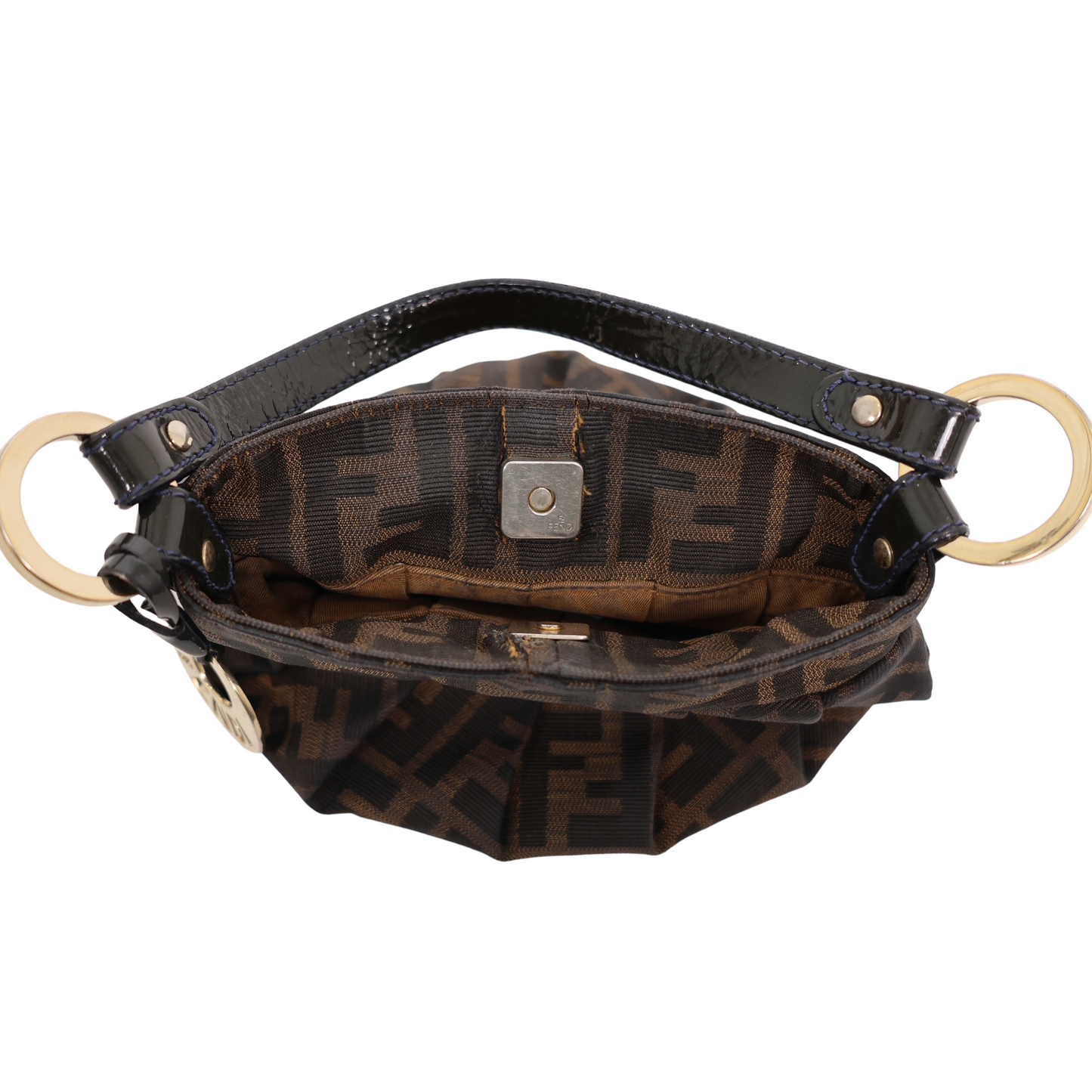 Fendi Zucca FF Chef Mini Vintage Shoulder Bag