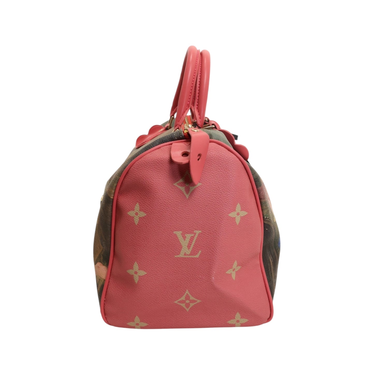 Louis Vuitton Monogram Speedy 30 Bag Masters Collection Boucher x Jeff Koons
