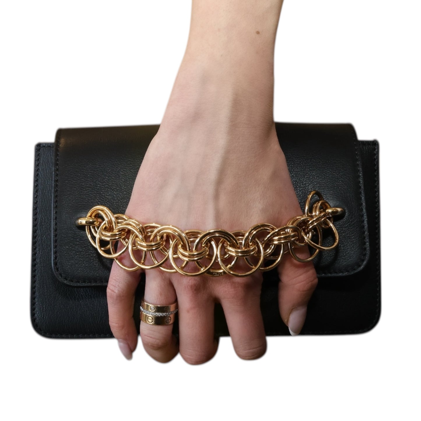Chloé Drew Bijou Leather Small Clutch/Crossbody Bag