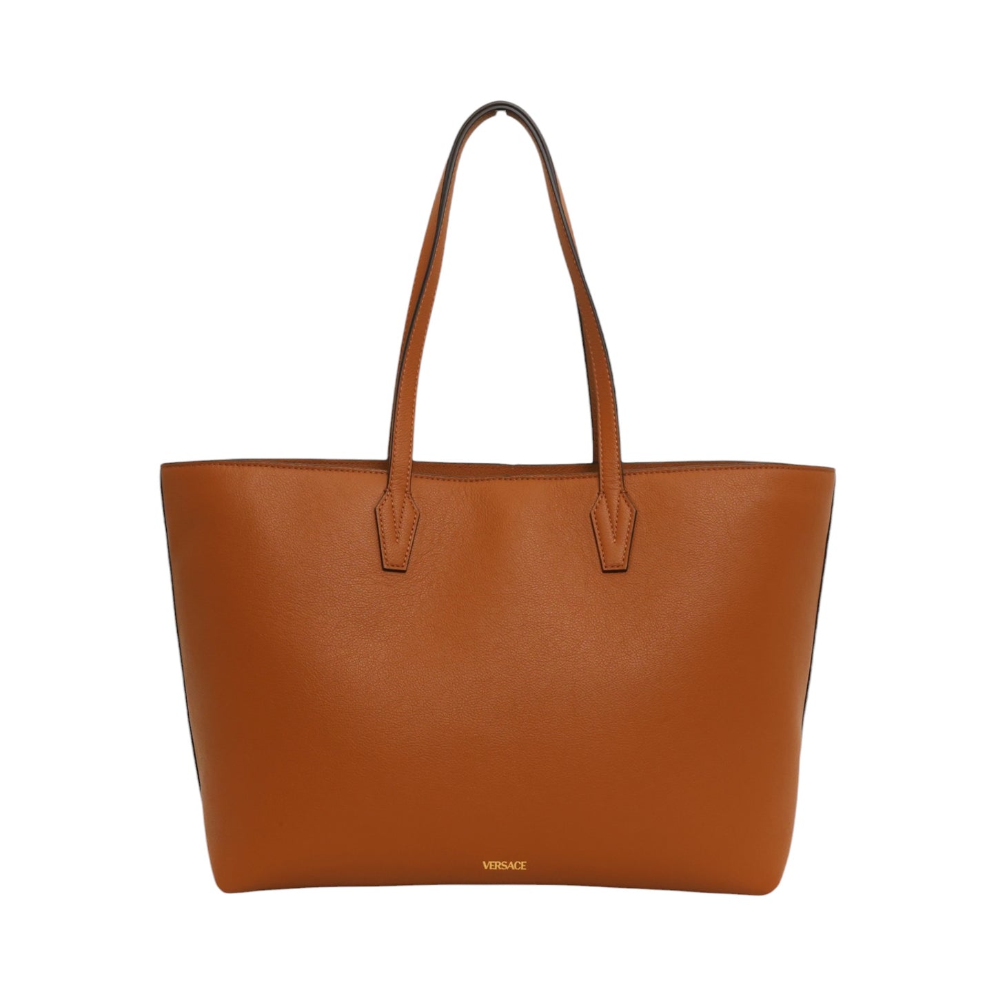 Versace Medusa Calf Leather Tote Bag