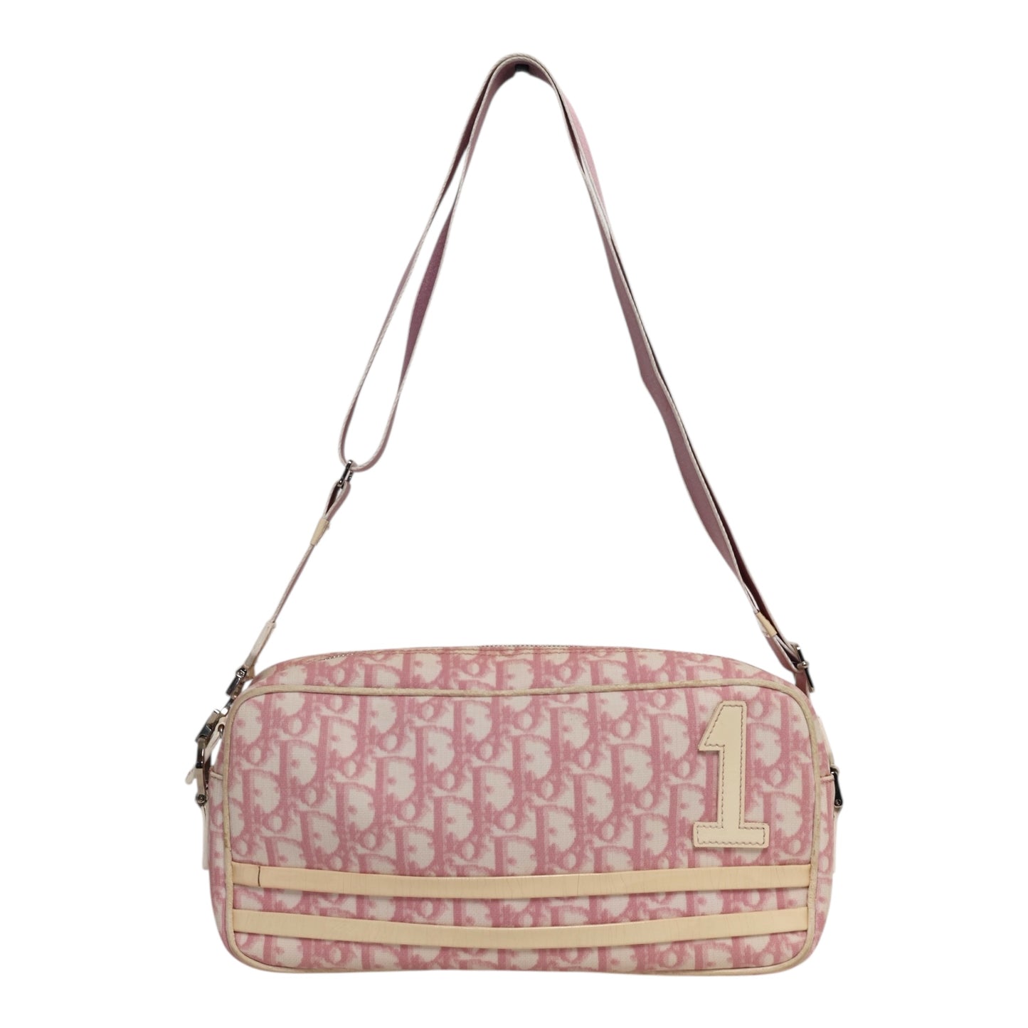 Christian Dior Diorissimo Trotter Vintage Monogram No.1 Messenger Bag
