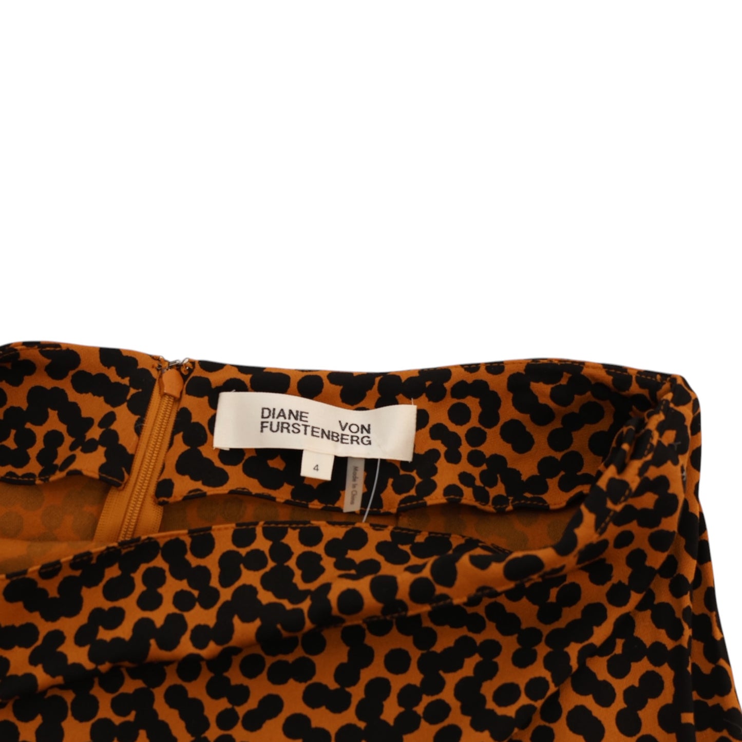 Diane Von Furstenberg Cheetah Print Knee-Length Skirt