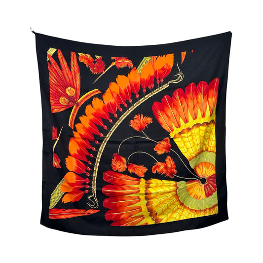 HERMÈS Brazil 90cm Silk Scarf